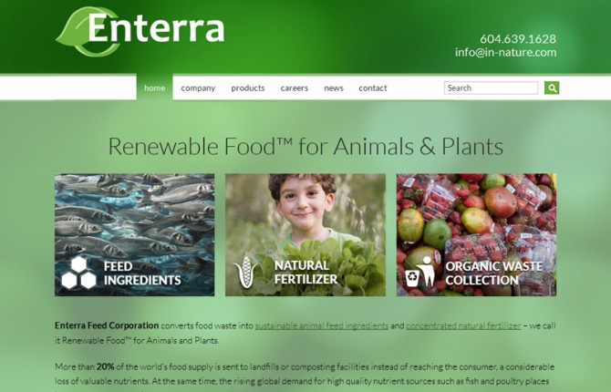 Enterra Homepage