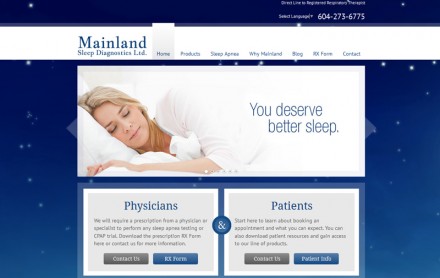 Mainland Homepage