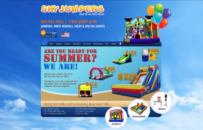 Sky-Jumpers Homepage
