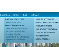 Comprehensive Drop Down Menu