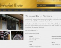 Westcoast Darts Page View